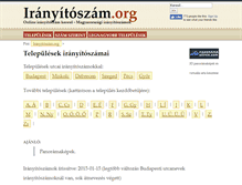 Tablet Screenshot of iranyitoszam.org